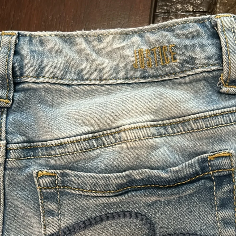 Girl’s Justice Medium Wash Jean Shorts